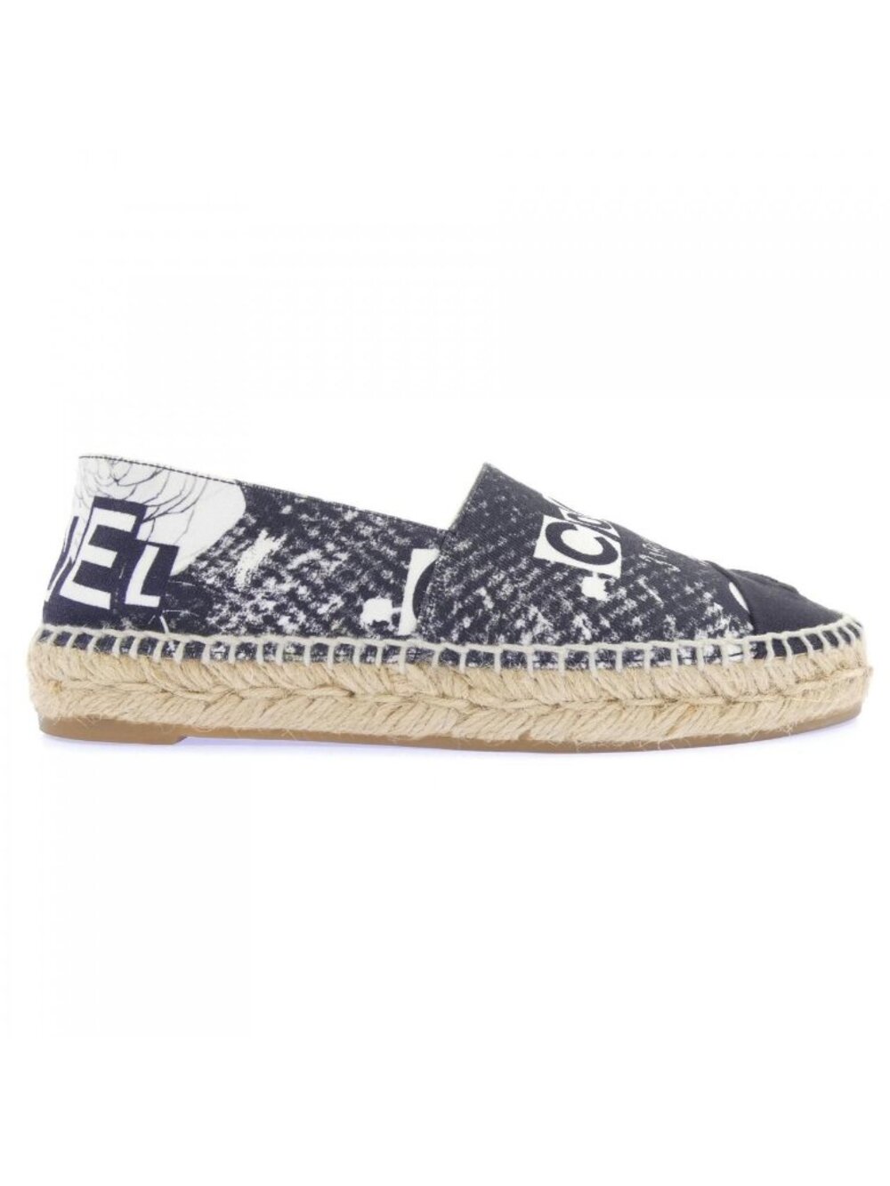 Chanel Espadrilles Shoes Black